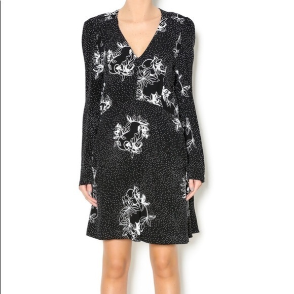 NWOT $315 See By Chloé Black  Crepe Dress Size 8 - Picture 1 of 10